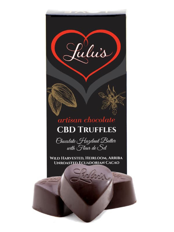 Lulu's Chocolate CBD Truffles
