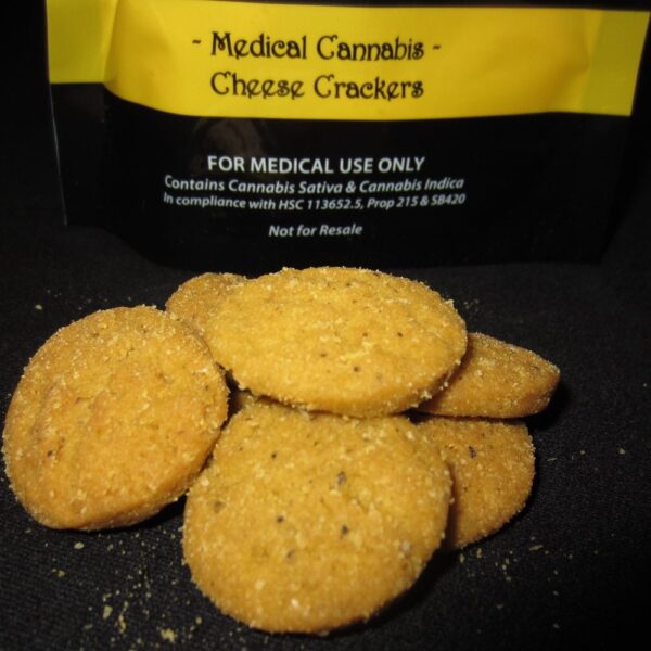 Cannabis Cheese Crackers